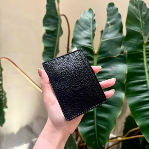 CHÍNH HÃNG - VIVIENNE WESTWOOD ORB CARD HOLDER BLACK - Ví đựng thẻ, màu đen