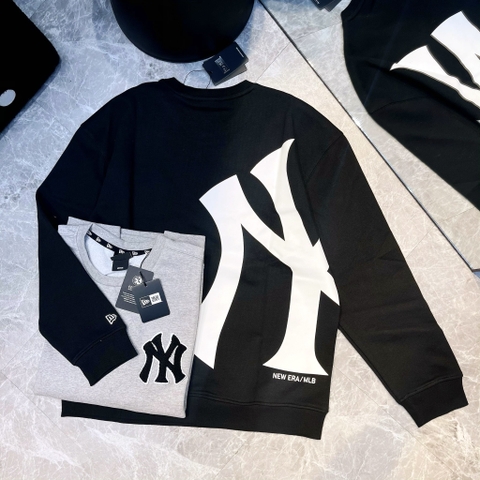 ÁO NEW ERA LOGO PATCH BIGLOGO SWEATSHIRT NEYAN BLACK