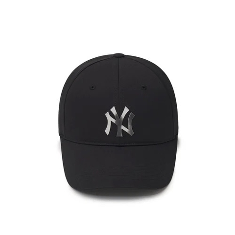 Mũ MLB Luxleisure New York Yankees Ball Cap Logo Ánh Kim Màu Đen