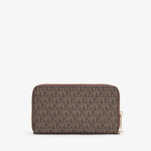 MICHAEL KORS MK OUTLET JET SET SIGNATURE LOGO SMARTPHONE WRISTLET - Ví cầm tay, đựng thẻ card, tiền, khoá kéo, dáng dài