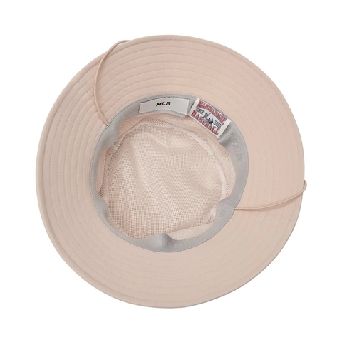 Mũ MLB Safari Bucket Hat B Boston Beige