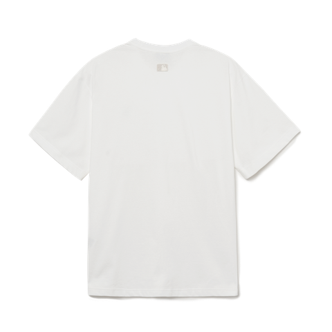Áo MLB Basic Small Logo LA White