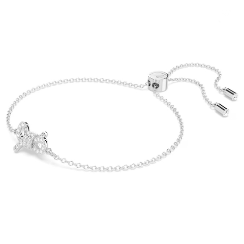 SWAROVSKI Iconic Swan bracelet (Swan, White, Rhodium plated) - Vòng/lắc tay thiên nga trắng - JEWELRY