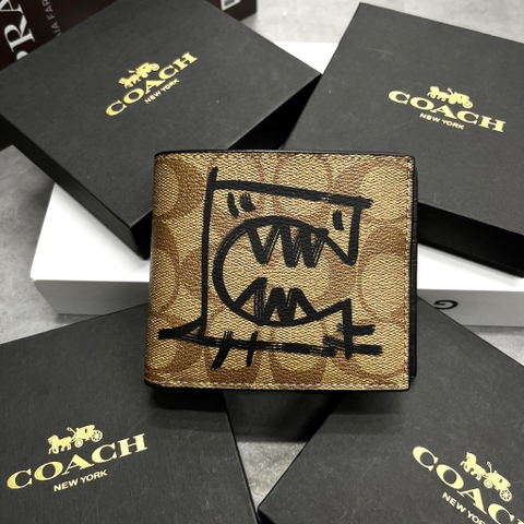 VÍ GẬP NAM COACH WALLET