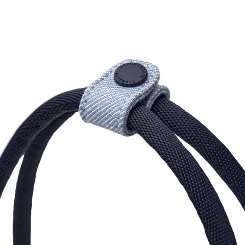 Túi MLB Varsity Cursive Denim Shoulder Bag Yankees Blue - Túi xách, đeo vai màu xanh