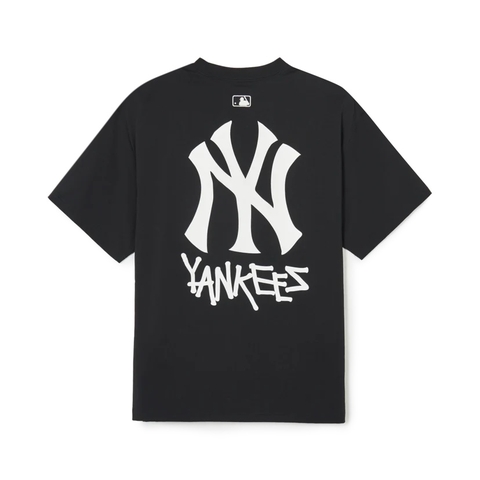 Áo MLB Basic big logo functional overfit T-Shirt New York Yankees