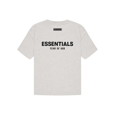 Áo Fear of God FOG Essentials T-shirt (SS22) Grey Light Oatmeal - Áo thun cổ tròn tay lỡ màu xám sáng