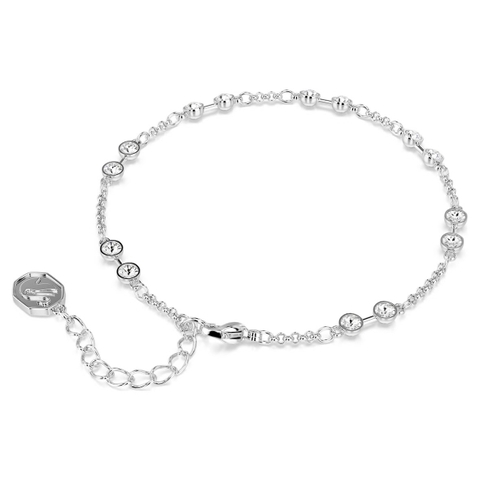 SWAROVSKI Remix Collection strand (Round cut, White, Rhodium plated) - Vòng, lắc tay, pha lê trắng - JEWELRY BRACELET
