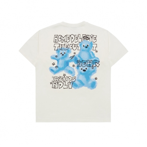 ÁO THUN ADLV CRAYON THREE BEAR ARTWORK T-SHIRT CREAM TRẮNG KEM