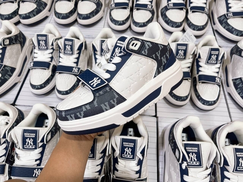 Giày MLB Chunky Liner Mid Classic Monogram New York Yankees