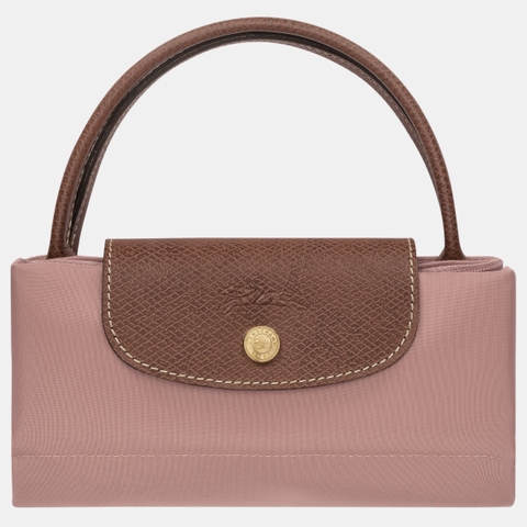 CHÍNH HÃNG - SMALL SIZE - TÚI LONGCHAMP LE PLIAGE ORIGINAL S HANDBAG - PINK TEA - Túi xách màu hồng trà, hồng nude sữa