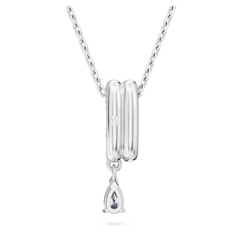 SWAROVSKI Dextera pendant (Mixed cuts, White, Rhodium plated) - Dây cổ, chuyền, đính đá pha lê trắng - JEWELRY NECKLACE