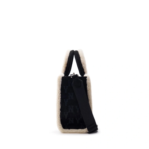 Túi MLB Monogram Mustang Tote Bag New York Yankees Black