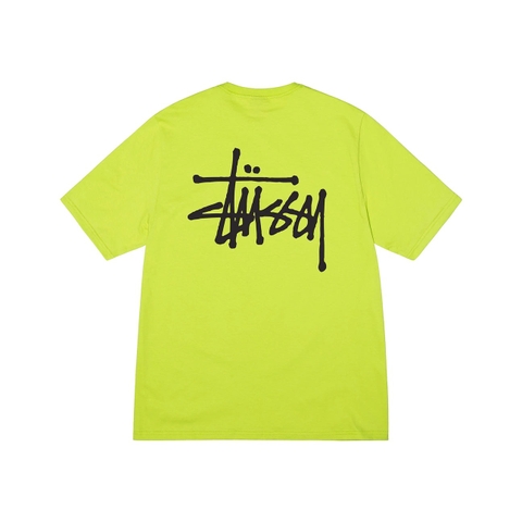 ÁO THUN STUSSY BASIC KEYLIME T-SHIRT