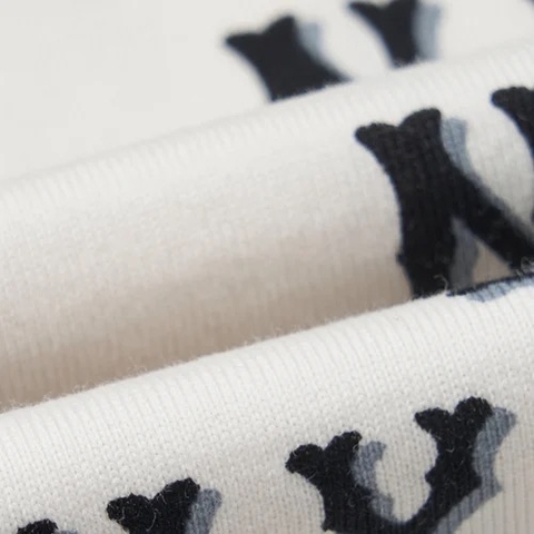 ÁO MLB MONOGRAM NEWYORK NY WHITE T-SHIRT