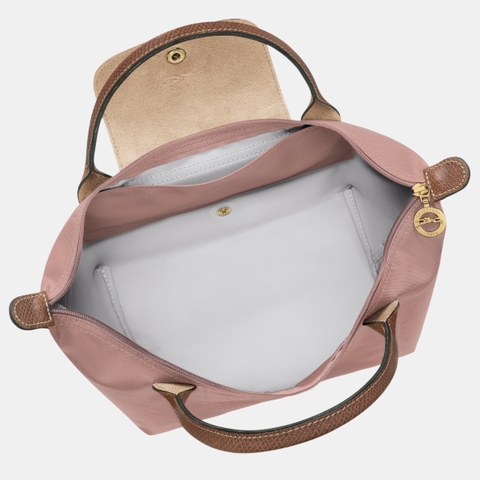 CHÍNH HÃNG - SMALL SIZE - TÚI LONGCHAMP LE PLIAGE ORIGINAL S HANDBAG - PINK TEA - Túi xách màu hồng trà, hồng nude sữa