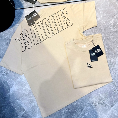 ÁO NEW ERA LOS ANGELES BEIGE T-SHIRT
