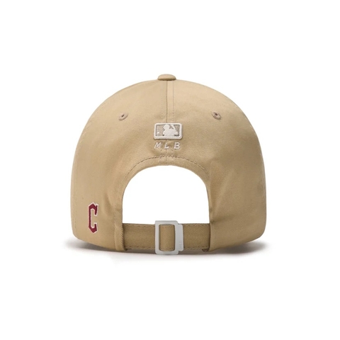 MŨ MLB Lettering Unstructured Ball Cap Cleveland Guardians