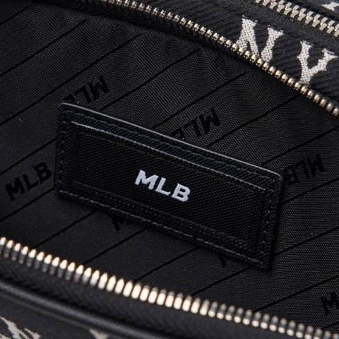 MLB MONOGRAM CROSS BAG BLACK (19x11,5cm)