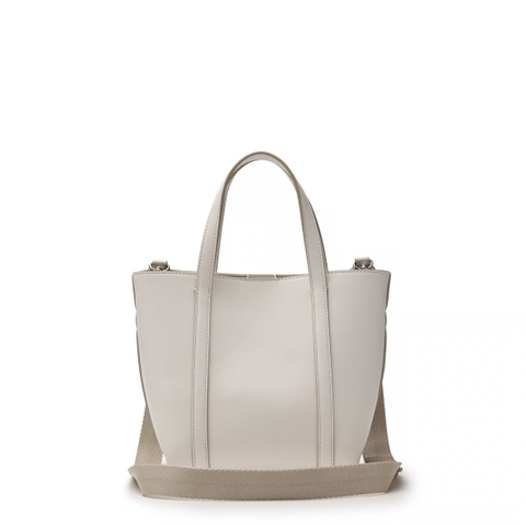 Túi MLB Basic PU Window Tote Crossbody Bag B Boston Cream - Túi xách, đeo chéo, chất da PU, màu trắng kem