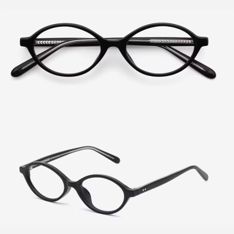 CHÍNH HÃNG - KÍNH MẮT RIETI ERICA - C1 BLACK / C4 LEOPARD - Gọng đen hoặc nâu beo đồi mồi, tròng kính trong suốt