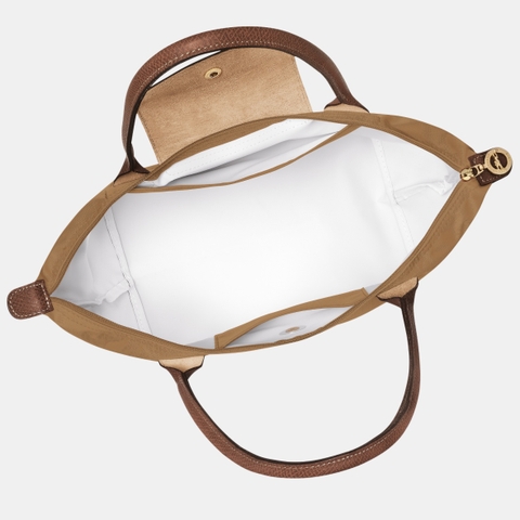 MEDIUM SIZE - TÚI LONGCHAMP LE PLIAGE GREEN M TOTE BAG - FAWN - Túi xách màu nâu vàng