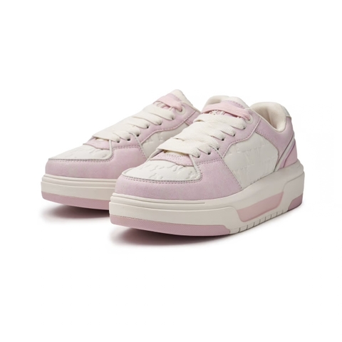 Giày MLB Chunky Liner Classic Monogram New York Yankees Pink