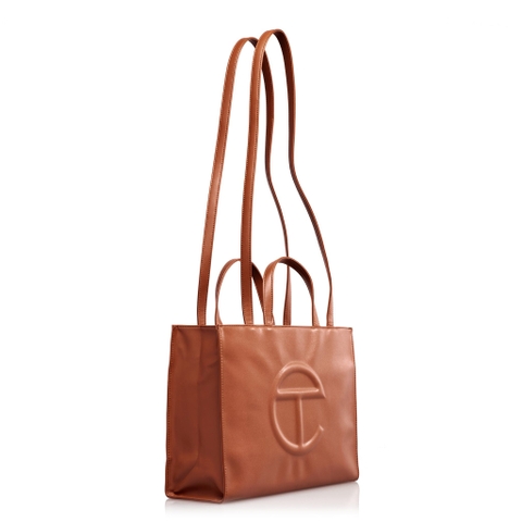 TÚI TELFAR TAN BAG - MEDIUM M SIZE (38x28x13cm) - TÚI ĐEO CHÉO TELFAR MÀU NÂU