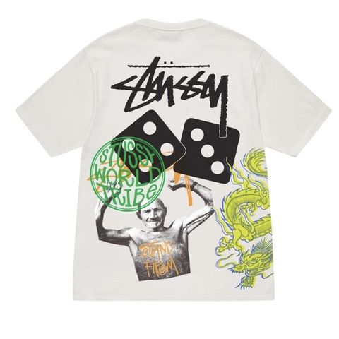 ÁO STUSSY STRIKE PIGMENT DYED T-SHIRT
