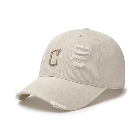 MLB Damage Washing Unstructured Ball Cap Cleveland Guardians SAND - Mũ lưỡi trai, nón kết