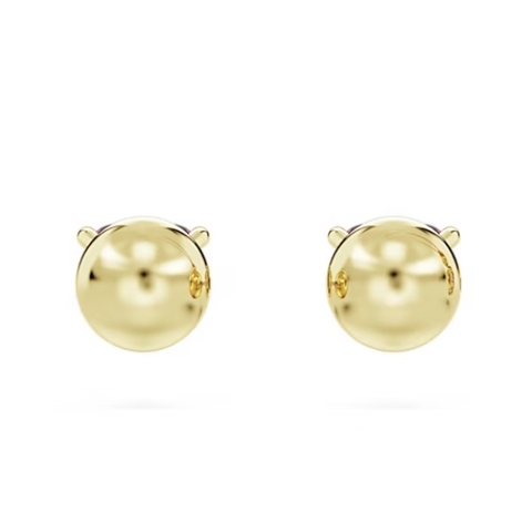 SWAROVSKI Stilla drop earrings (Heart, Red, Gold-tone plated) - Khuyên tai hình tim đỏ hồng - SWAROVSKI - JEWELRY