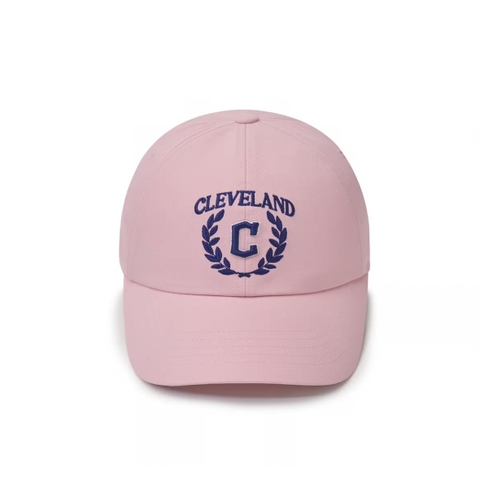 Mũ MLB Sportive Varsity Emblem Unstructured Ball Cap Cleveland Guardians Pink - Mũ lưỡi trai, nón kết màu hồng chữ C