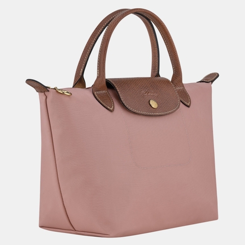 CHÍNH HÃNG - SMALL SIZE - TÚI LONGCHAMP LE PLIAGE ORIGINAL S HANDBAG - PINK TEA - Túi xách màu hồng trà, hồng nude sữa