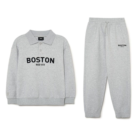 BỘ QUẦN ÁO MLB POLO SWEATSHIRT SET