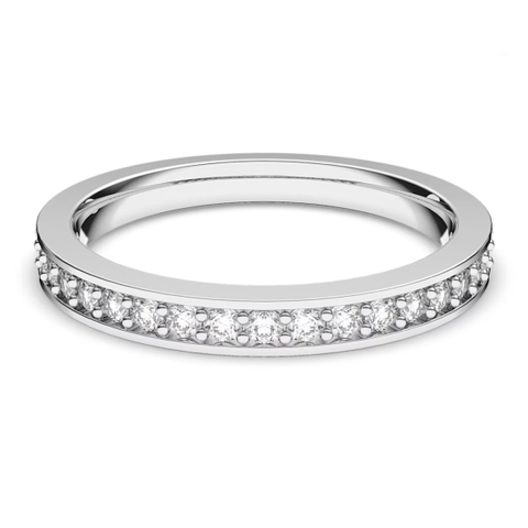 SWAROVSKI Rare ring (White, Rhodium plated) - RINGS - Nhẫn kiểu đơn giản - SWAROVSKI JEWELRY