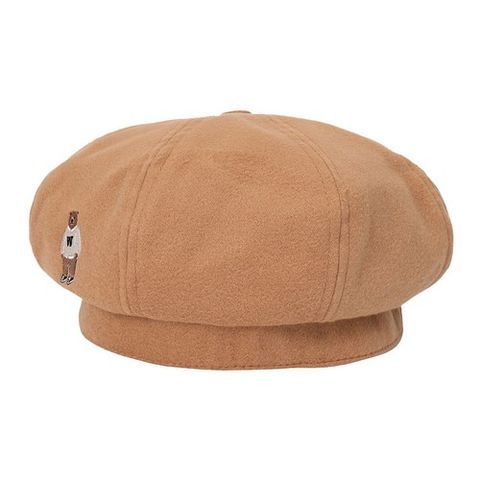 MŨ BERET WHOAU BROWN - MŨ NỒI MÀU NÂU