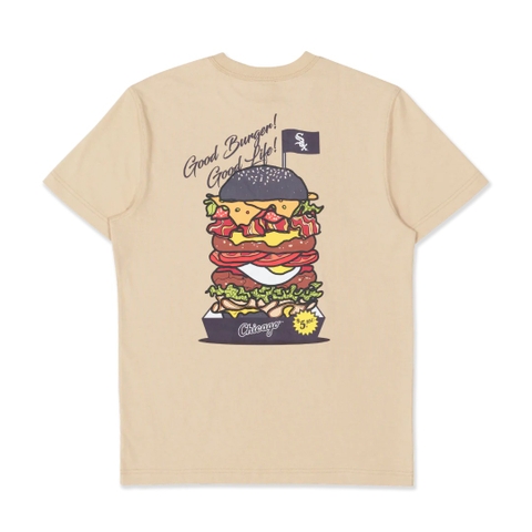 ÁO NEW ERA CHICAGO SOX BURGER OAT MILK T-SHIRT