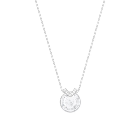 SWAROVSKI Bella V pendant (Round cut, White, Rhodium plated) - (tách set) Dây cổ, dây chuyền pha lê trắng - JEWELRY NECKLACE
