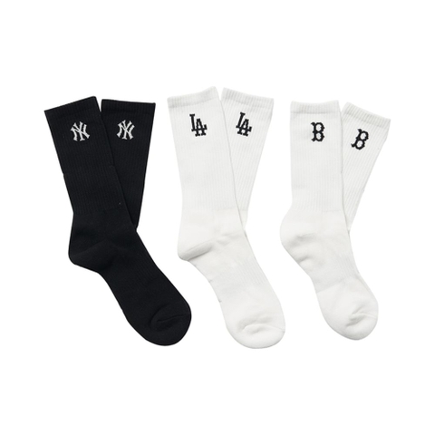Tất MLB SMALL LOGO SOCKS SET (3 đôi)
