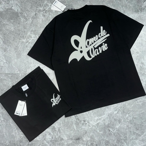 ÁO ADLV BIG LOGO 2 PRINTING SHORT SLEEVE T-SHIRT BLACK