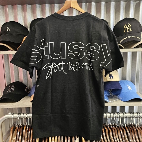 ÁO STUSSY SPORT 100% COTTON T-SHIRT