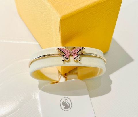 SWAROVSKI Idyllia bracelet (Butterfly, Multicolored, Gold-tone plated) - Vòng/lắc tay pha lê, hoạ tiết bướm - JEWELRY