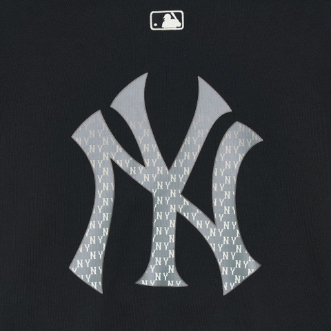 ÁO MLB SWEATSHIRT CLASSIC MONOGRAM BIG LUX OVERFIT SWEATSHIRTS NEW YORK YANKEES BLACK