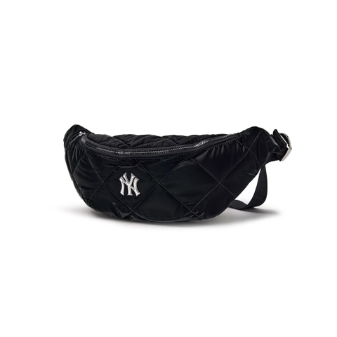 Túi MLB Curve Padding Hip Sack New York Yankees Black - Túi đeo hông, túi bao tử màu đen