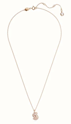 SWAROVSKI Iconic Swan pendant (Swan, Small, White, Rhodium plated) - Dây cổ, dây chuyền SWAROVSKI - JEWELRY NECKLACE