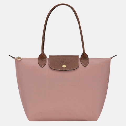 CHÍNH HÃNG - MEDIUM SIZE - TÚI LONGCHAMP LE PLIAGE ORIGINAL M TOTE BAG - PINK TEA - Túi xách - đeo vai, màu hồng trà sữa, hồng nude sữa