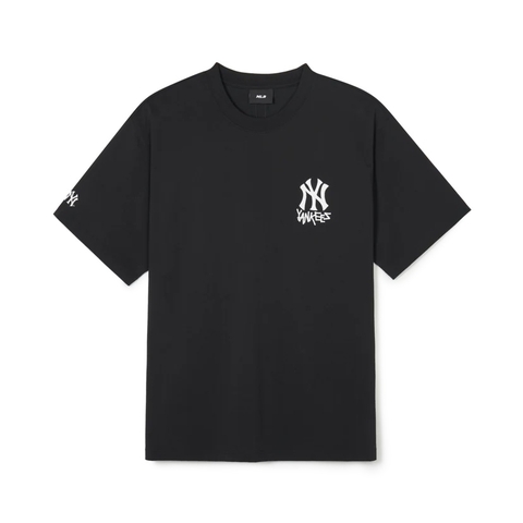 Áo MLB Basic big logo functional overfit T-Shirt New York Yankees