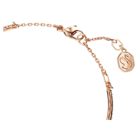SWAROVSKI Stilla bangle (Mixed cuts, Pink, Rose gold-tone plated) - Vòng/lắc pha lê tone hồng - SWAROVSKI - JEWELR
