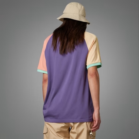 ÁO THUN ADIDAS_ RAGLAN MÀU TÍM MIX T-SHIRT