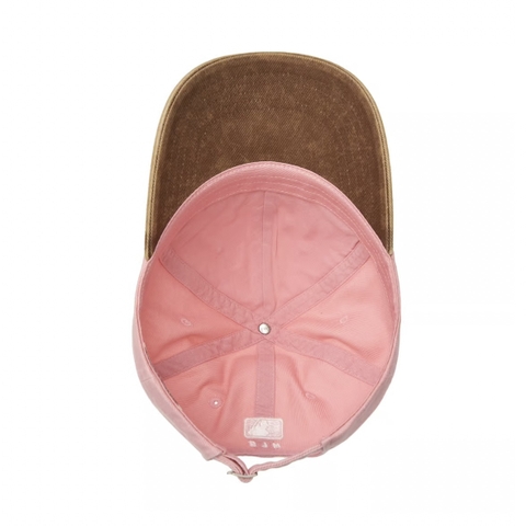 Mũ MLB Varsity Vintage Cultive Color Scheme Unstructured Ball Cap Yankees Pink, Brown - Mũ lưỡi trai, nón kết phối màu hồng, nâu